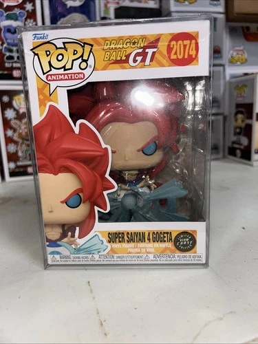 Funko Pop! Super Saiyan 4 Gogeta Figure #2074 Dragon Ball GT Limited Glow Chase