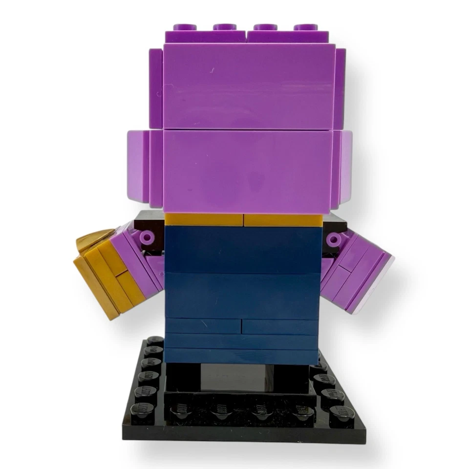 LEGO Brickheadz: Thanos (41605) 100% Completo Marvel Super Heroes 2017 Retirado Foto 3 de 4