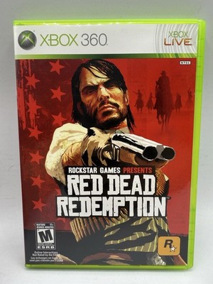 Red Dead Redemption (Microsoft Xbox 360, 2010) Complete w/ Map