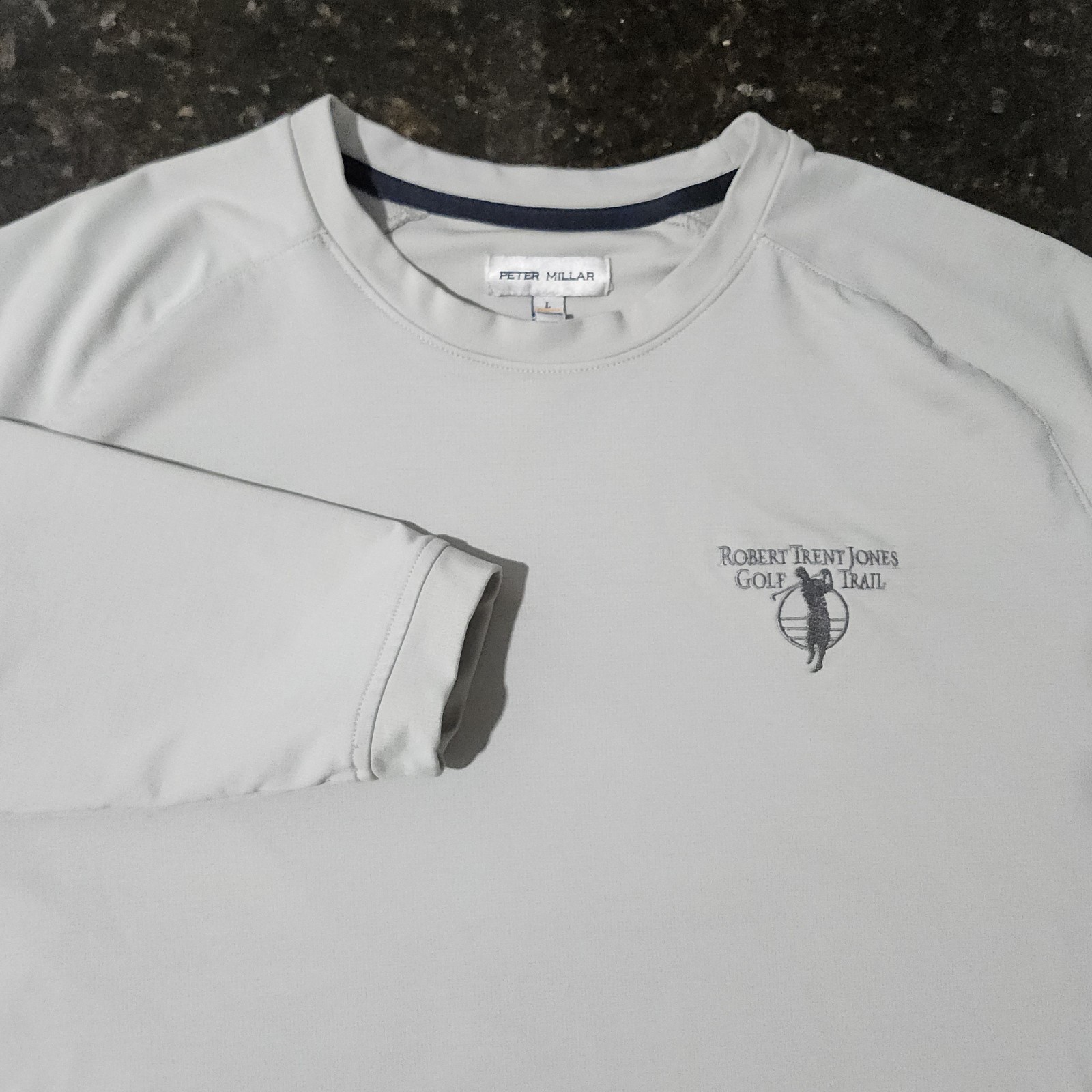 Peter Millar Cradle Performance Stretch Crewneck … - image 1