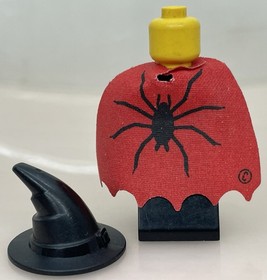 LEGO&reg; - Minifigure Castle Fright Knights Witch + Cape Set 6037 - cas032 cas215