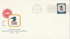 1396 Postal Service July 1 1971 FDC First Day Saddle River New Jersey