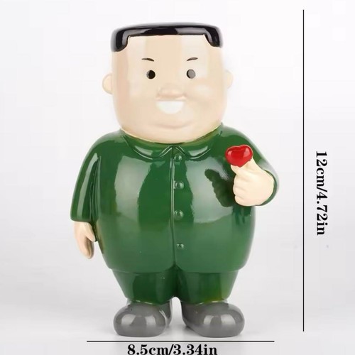 Discontinued Item Kim Jong Un Figure K-Love North Korea Dark Green Blue - Picture 10 of 10