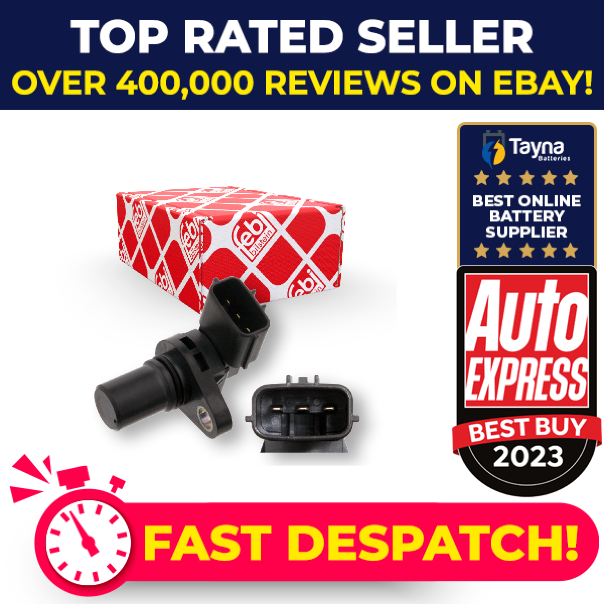 RPM / Crankshaft Sensor fits OPEL CORSA C 1.7D 00 to 09 097180388 6238153 Febi