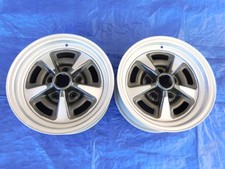 Pontiac Gto Firebird 14x6 Rally Wheels Restored Pontiac Gto Firebird 14x6 Rally Wheels Restored
