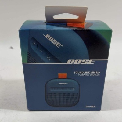 New Bose Soundlink Micro 2nd Gen Wireless Portable Bluetooth Speaker Blue