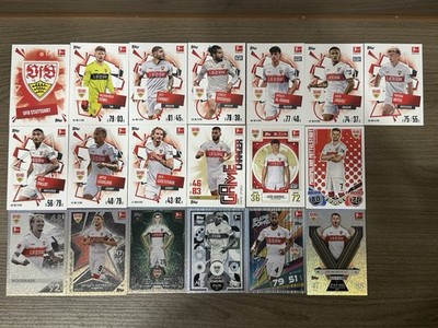 Topps Match Attax Bundesliga 2025/2026 25/26 19 Karten VfB Stuttgart Set