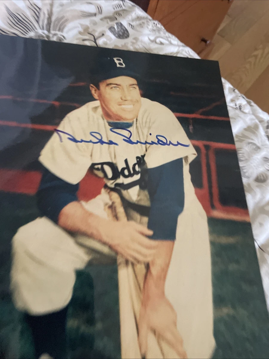 Duke Snider MLB Original Autographed Photos for sale | eBay
