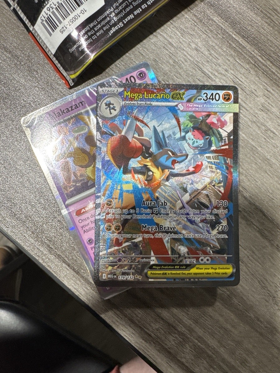Mega Lucario EX SR 英語版 Mega Lucario Ex Special Illustration Rare English 170/132 Mega
