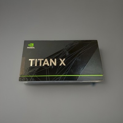 NVIDIA TITAN X Pascal 12GB GDDR5X Graphics Card Original Box Tested