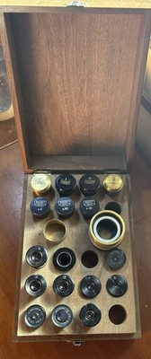 Große Box Wissenschaft Labor Mikroskop Zubehör NACHET