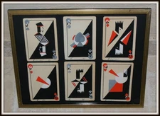 El Lissitsky Suprematist Playing Cards, 1921