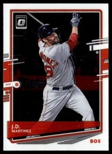 2020 Donruss Optic J.D. Martinez Boston Red Sox #178