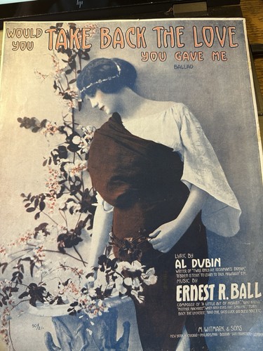 11x14 Pre-1920 Vintage Sheet Music 3-pack - Picture 3 of 3