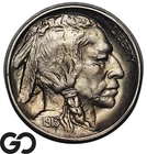 1913 Buffalo Nickel Type 2, Key Date, Gem BU++, Great Strike, Better Date