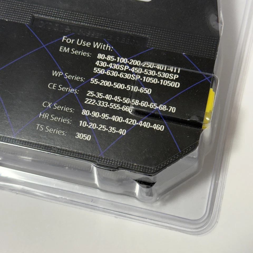 Brother 2 Correctable 7020 Film Ribbons 7220 Black New Package W5/16" x L675' - Image 2 of 4