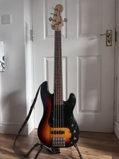 Squier Standard Precision Bass V 5 String by Fender Electric Bass Guitar