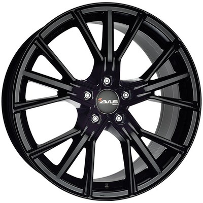 ALUFELGE AVUS AF18 FUR VOLKSWAGEN SCIROCCO 8X18 5X112 BLACK 6PU