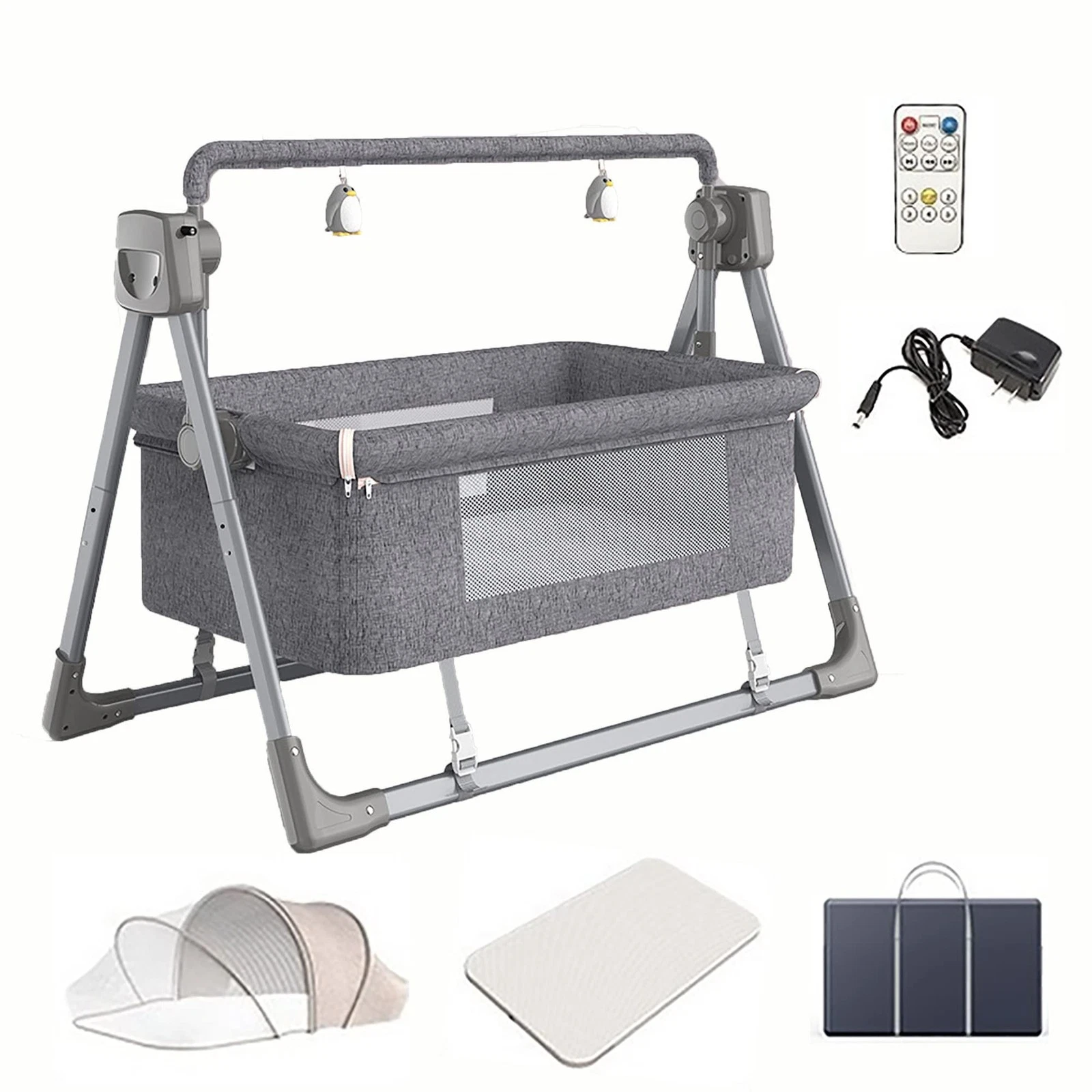 Open Box. Electric Baby Swing,baby rocker,Rocking Chair Electric Cradle Baby