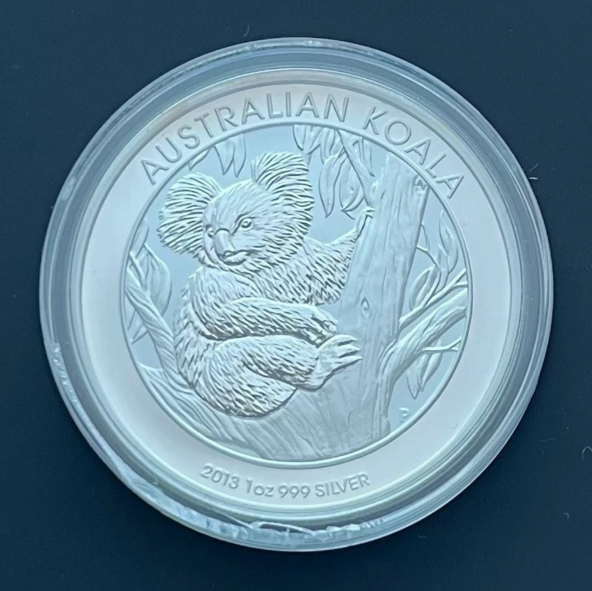 1 oz Australian Koala Silver Coin – .999 Fine Silver - 2013