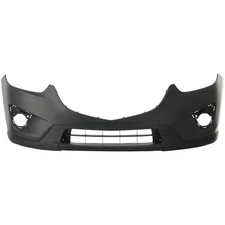 Front Bumper Cover For 2013-2016 Mazda CX-5 Upper Primed Lower Textured CAPA
