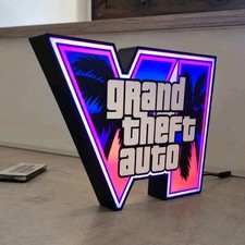 Grand Theft Auto GTA VI Lampe LED décorative