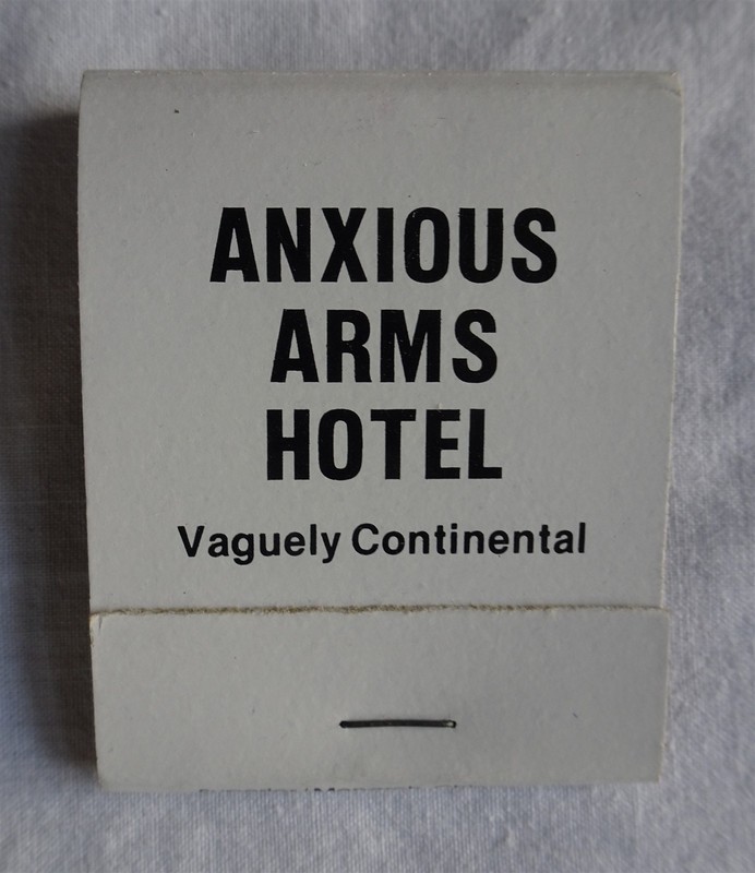 Vintage Matchbook, The Anxious Arms Hotel, Rest. & Bar, San Francisco, Gay LGBTQ