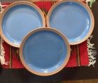 Dansk BLT Pottery Blue Dinner Plates 10.5” Set Of 3 — photo 1