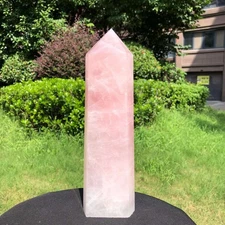 5.19LB Large Natural Powder Crystal Column Wand Obelisk Mineral Healing 2032