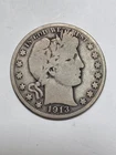 1913 S Barber Half Dollar NICE VERY GOOD PLUS !! Old Time Collection