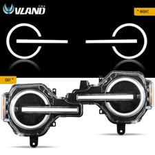 VLAND Full LED Headlights Assembly For Ford Bronco 2021-2024 Front Lamps 1Pair