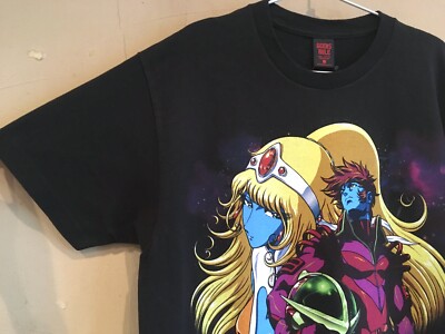 【値下げ】DAFT PUNK Leiji Matsumoto Tシャツ 03 DAFT PUNK and Leiji Matsumoto | GEEKS RULE 30 SILKSCREEN PRINTING