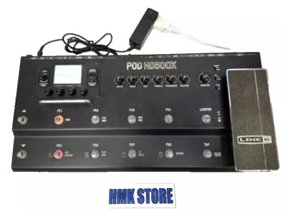 Line 6 POD HD500X Verstärker Simulator Multieffektor Gitarrenpedal Gebraucht ...