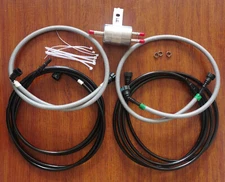 2007-10 Pontiac G5 Full Length Nylon Main Fuel Vapor Vent Lines Kit Quick Connec