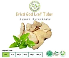 Dried God Leaf Tuber Dry Gynura Divaricata Premium Quality Organic Herb Spices