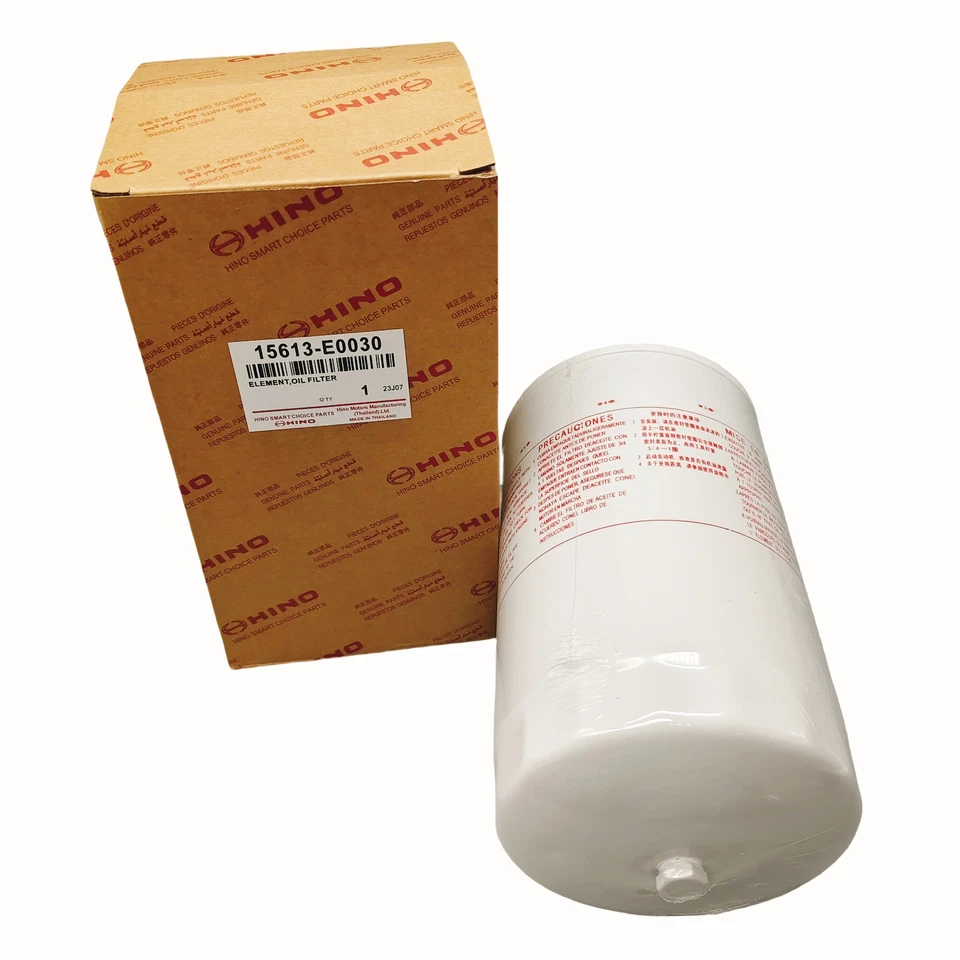 Genuine OEM Hino Oil Filter 258 268 338 2005-2020 NEW Foto 2 de 4