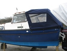 BOAT COVER CANOPY HARDY TYPE (not including frame/bars)