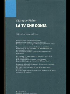 LA TV CHE CONTA RICHERI GIUSEPPE BASKERVILLE 1996 SAGE BASKERVILLE BROSCHUR