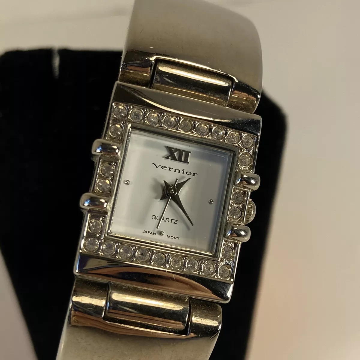 Silver cuff watches cheap for ladies