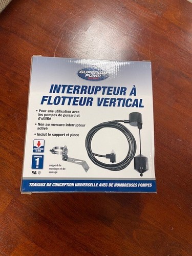 NEW Superior Pump 92010 Vertical Float Switch for Sump Pumps - Picture 5 of 5