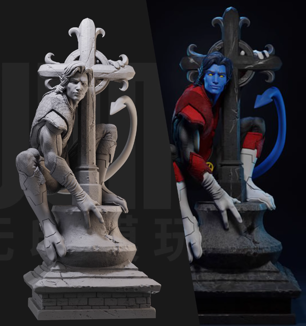 1/24 Resin Fantasy Night Warrior Unassembled Unpainted 4651