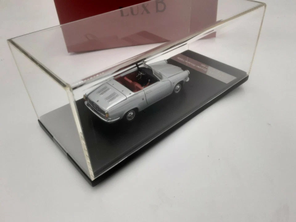abarth 850 spyder riviera silver resine starline luxB 1/43 ... - Photo 4/4