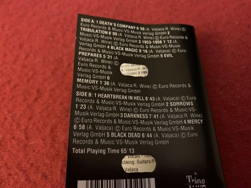 MOLTEN METAL MERCY & VERITY DEAD MANS FUN ULTRA RARE METAL CASSETTE COMPILATIONS - Picture 11 of 12