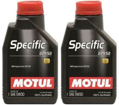 Motul Specific 229.52 5W30 C3 Fully Synthetic Engine Oil, Mercedes