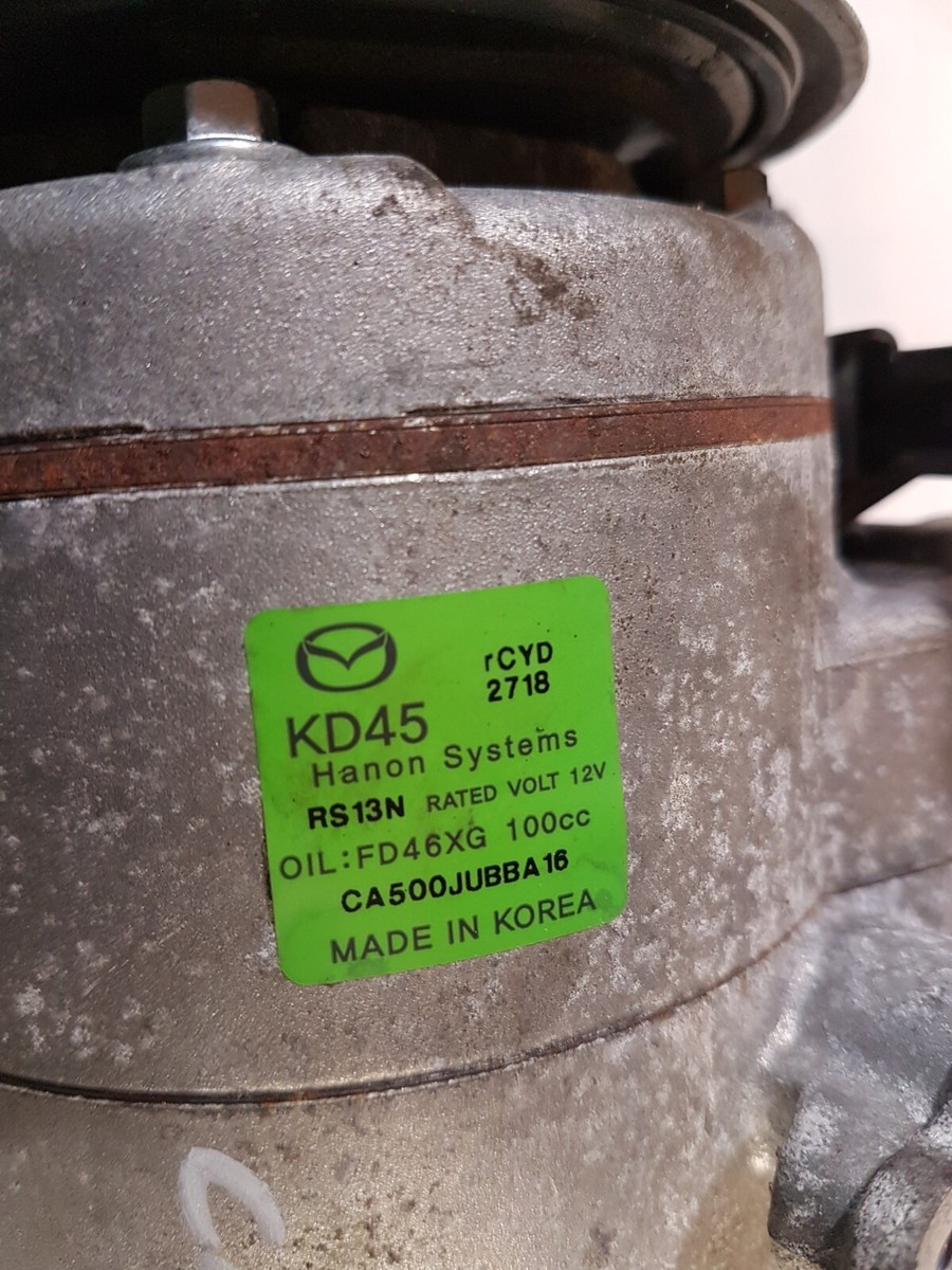 MAZDA CX-5 2021 2.0 PETROL RHD A/C COMPRESSOR OEM FD46XG100