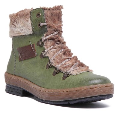 rieker green boots