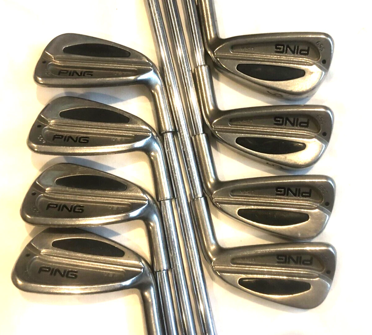 Ping S59 3 PW IRON SET Black Dot Cushin DGX Extra Stiff Steel 1 2