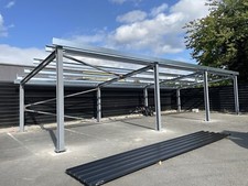 Mono Pitch Steel Frame 12m X 4.5m X 2.4m H