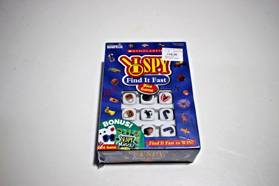 I SPY FIND IT FAST DICE GAME