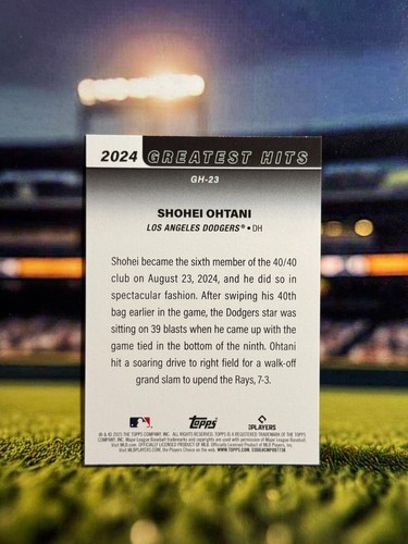 2025 Topps Series 1 GREATEST HITS Insert - You Pick - Complete Your Set - Bild 28 von 34
